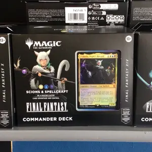Magic The Gathering: Universes Beyond: Final Fantasy Commander Deck Scions & Spellcraft