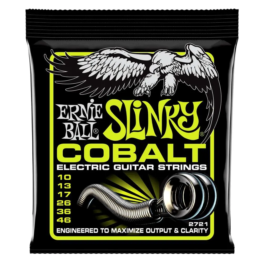Ernie Ball Slinky Cobalt Electric Guitar strings 10-46