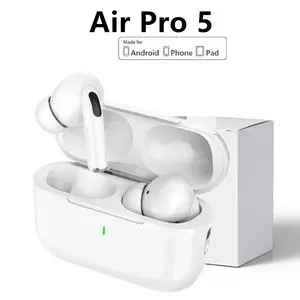 Air Pro TWS Wireless Earbuds: HiFi Stereo Sound Bluetooth 5.3 Headphones with Noise Canceling, Built-in Mic, Waterproof - Compatible with iPhone, Android & Samsung