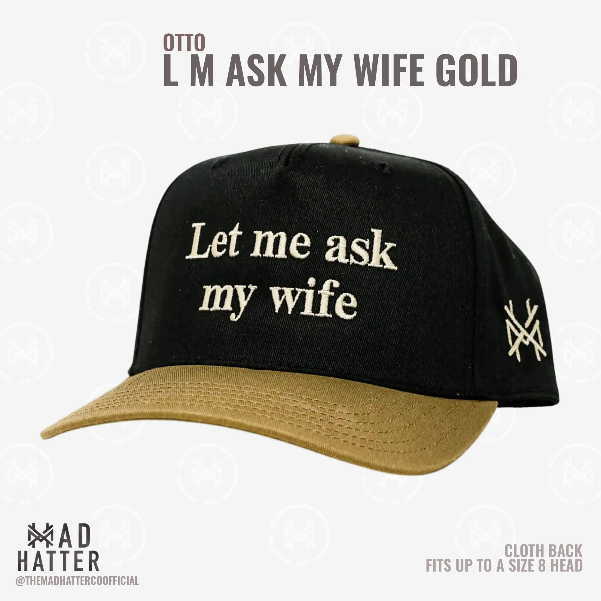 Retro Dull Gold/Black