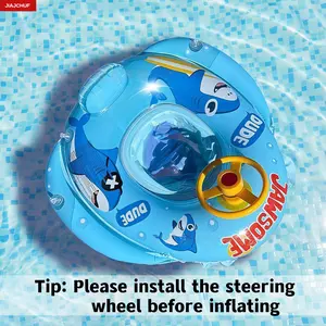 JIAJCHUF, 1pc, Shark and mermaid-style swimming rings, Swimming Float, with various cute designs, essential fun supplies for pools and water activities
