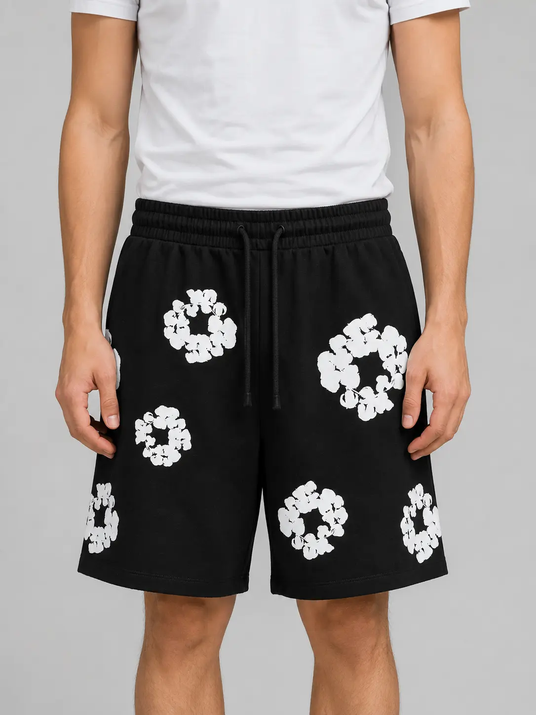 Mens Athletic Gym Shorts Cotton Doule Pocket Sweat Shorts | Cotton,Sweat-Wicking,Breathable,Elastic Waist ,Deep Pockets,Durable,Regular Fit,For Gym,Workout,Lounge,Jogger