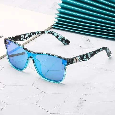 Unisex Simple Style Square Frame Sunglasses, Colorful Summer Sunglasses, Trendy Casual Reflective Sunglasses for Everyday Use, Fashionable Sunglasses, Fashion Accessories for Outdoor Activities, Stylish Glasses, Lightweight Durable Sunglasses