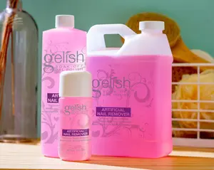 Gelish Artificial Nail Remover – Soak-Off Polish Remover for Fast, Gentle, Prevents Drying, and Maintains Healthy Nails. Ideal for Professional and At-Home Use