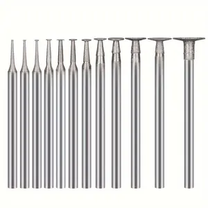 Grinding head jade carving tool, grinding head carving hook line cutting tool, thin slice jade carving grinding needle