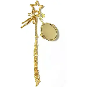 Lip Gloss Holder Keychain Lip Balm Holder Keychain Lipstick Chapstick Key Chain Star Heart Bow Purse Bag Charm