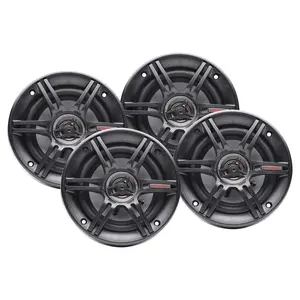 Crunch CS-653 300 Watts 6.5-Inch 3-Way 4 Ohms Car CS Speakers, Black, 2 Pair Crunch CS-653 300 Watts 6.5-Inch 3-Way 4 Ohms Car CS Speakers, Black, 2 Pair