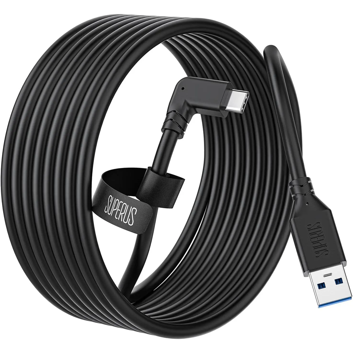 10FT USB 3.0 A to C Link Cable for Oculus/Meta Quest 3/2/1 Wearable VR Headset, Fast Charger & 5Gbps High-Speed Data Transfer Cord, Accessory for Gaming PC/Steam VR