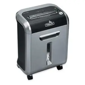 Fellowes Mfg. Co.  Confetti Shredder- 12 SH Cap- 15-.38in.x10-.38in.x21-.88in.- BK-SR