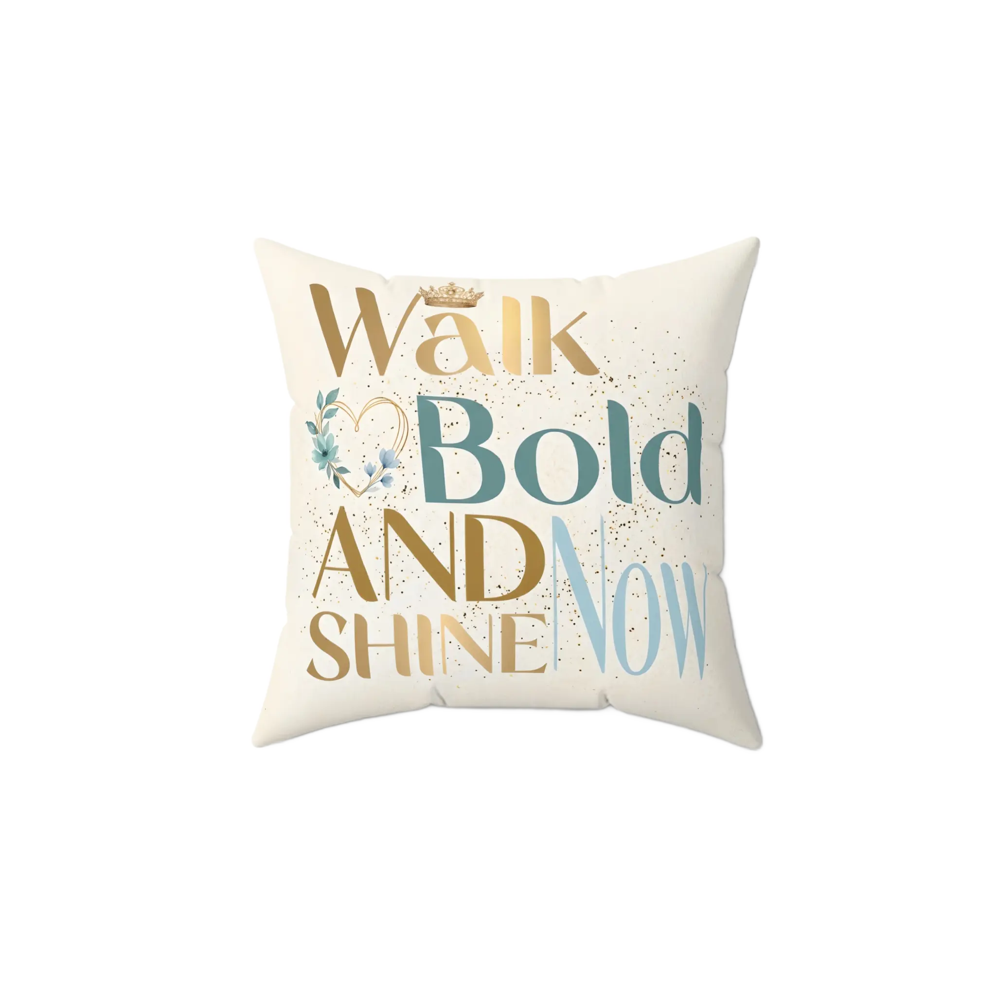 WALK BOLD AND SHINE NOW Rest Pillow