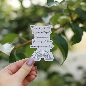 Carousel Of Progress Sticker, Sticker, Great Big Beautiful Tomorrow Sticker, Gift, Stickers, Laptop Stickers, Vinyl Stickers, Glossy Decor Decorative