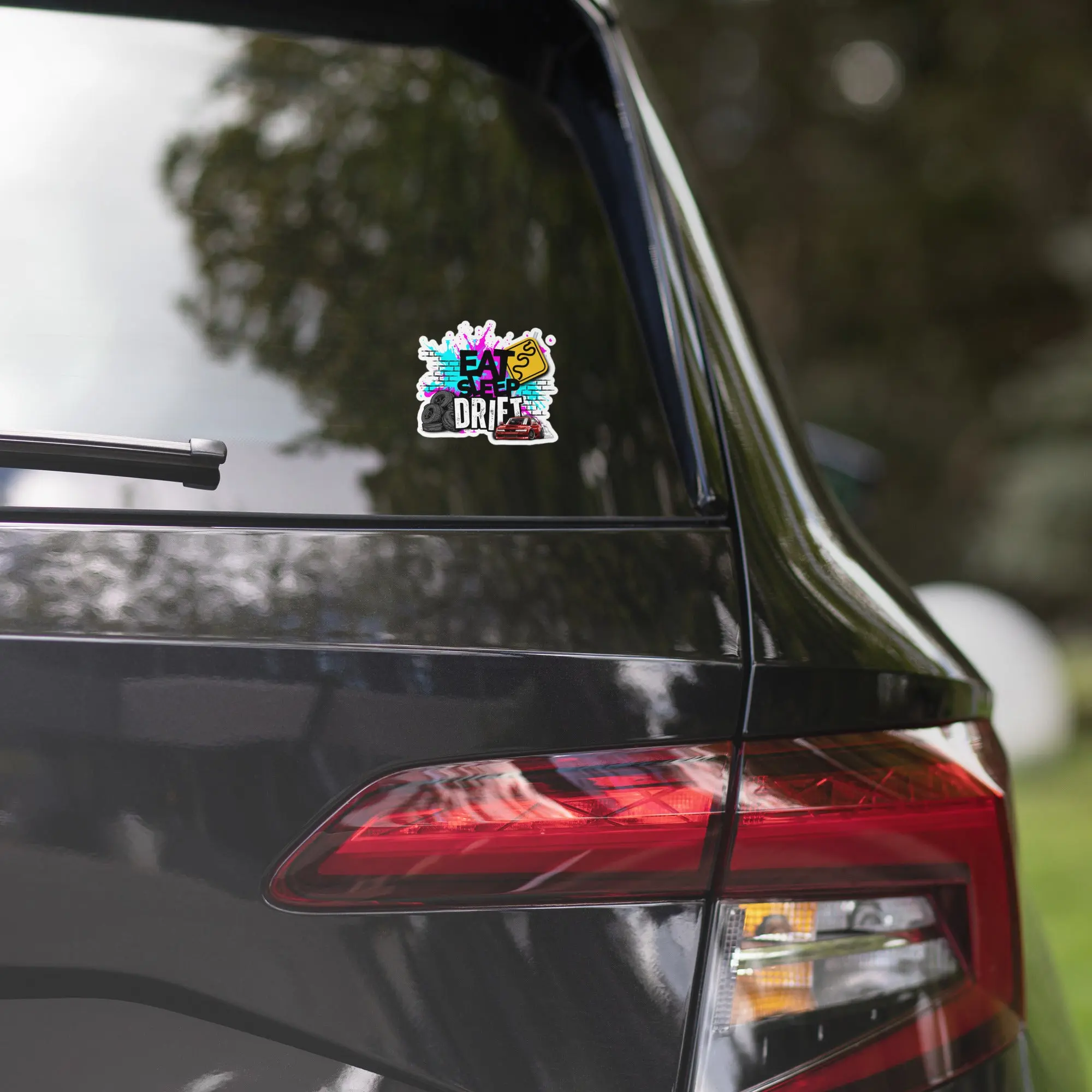 Eat Sleep Drift Bubble-free stickers