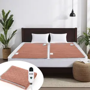 Electric Blankets,Extra Large Electric Heating Pad with 9 Heat Settings (Low to High) & 4 Timer Modes - Extra Long 63x31 Inches, Machine Washable Bed Warmer with Overheat Protection - for Bed, Couch, Floor - US Plug (110V) - Ideal for, Home, Office