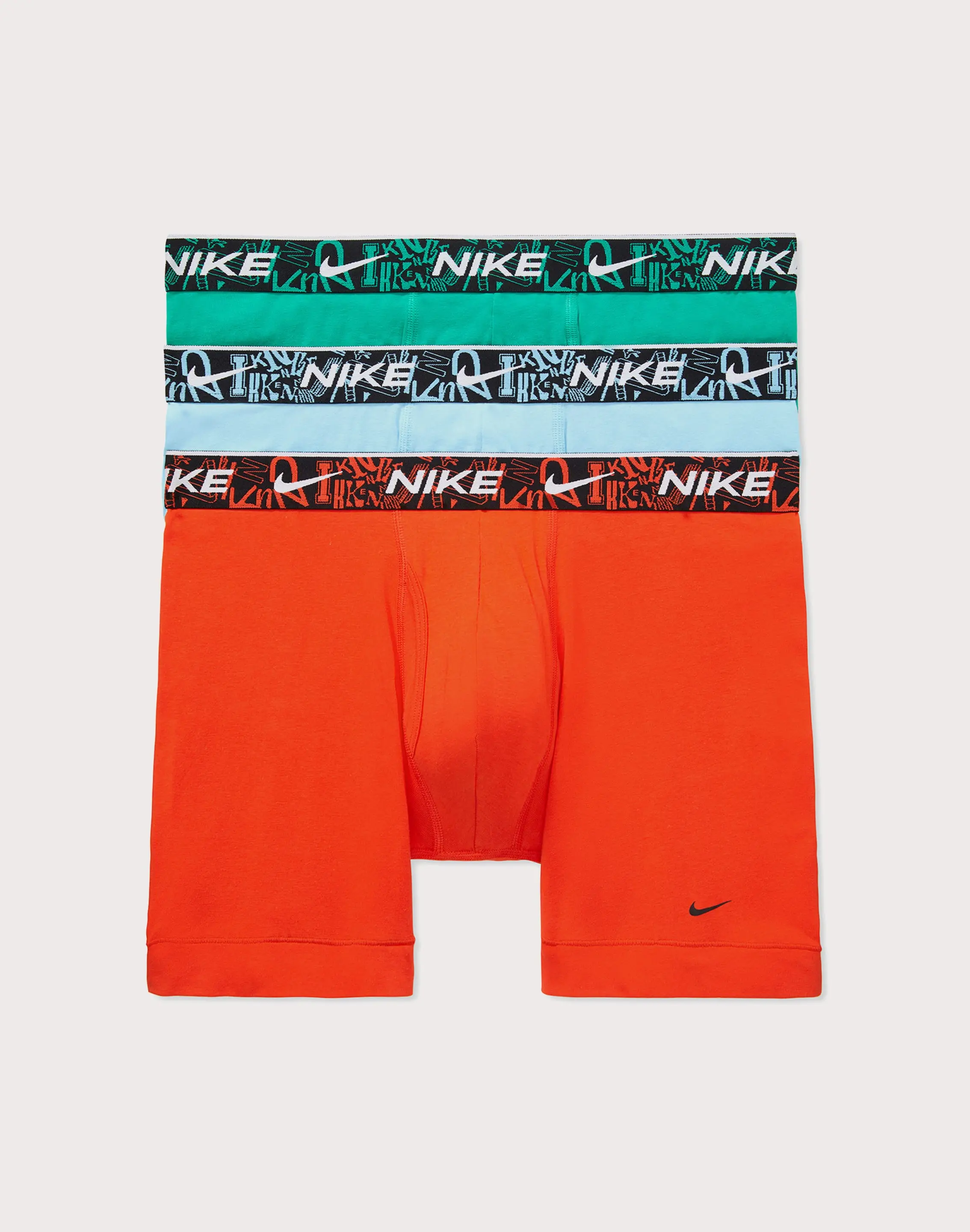 Mens Nike Dri-FIT Essential Cotton Stretch Boxer Briefs 3-Pack