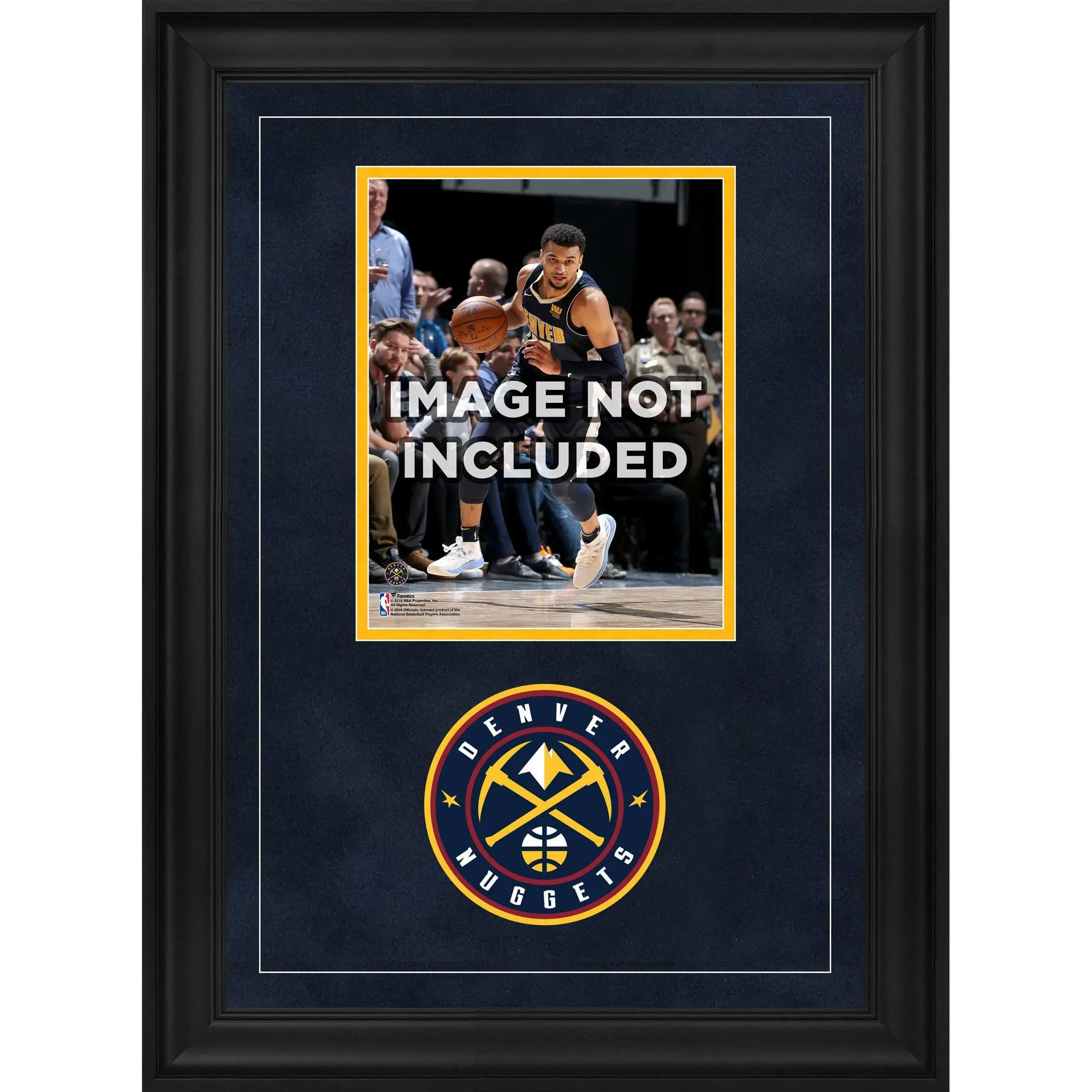 Denver Nuggets Deluxe 8" x 10" Vertical Photograph Frame with Team Logo