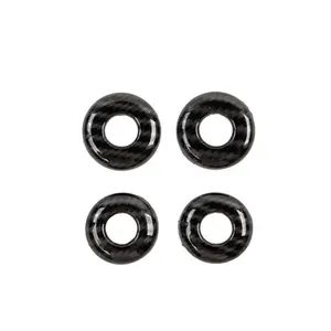 4-Piece Car Door Lock Ring Cover Trim Accessories, Car Interior Covers, Scratch-Proof Laser-Cut Self-Adhesive UV-Resistant Fasteners for 2015-2020 Ford F150