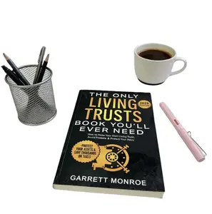 Notebooks & Notepads. The Seniors Guide to Living Trusts, Wills & Estate Planning - Complete 3-in-1, Protect Assets, Avoid Probate, Practical Guide, Easy to Use, Senior Must-Have