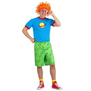 Men's Nickelodeon Rugrats Chuckie Costume