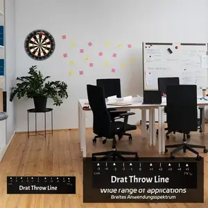 Dart Board Mat for Practice, 60x10 Cm Dart Game Accessory, Darts Gear, Ideal for Home Bar Club Entertainment, Enhance Your Throwing Skills