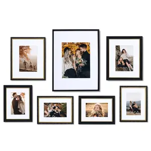 Camden Reed 7 Piece Gallery Wall Frame Set 1 12x16 Inch 2 8x10 Inch and 4 6x8 Inch