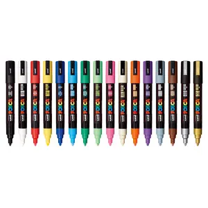 uni®  POSCA® PC-5M, Water-Based Paint Markers (16 Pack)