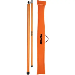 VEVOR Load Height Measuring Stick,  20\' Sturdy Fiberglass Truck Height Stick with Adjustable Pole, Non-conductive Truck Height Measuring Stick with Carrying Bag, Height Stick for Trucks, Car Haulers