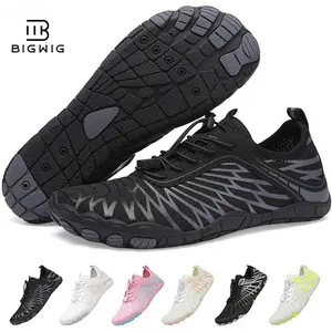 Water Shoes for Women & Men, Grounded Walking Hiking Barefoot Shoes, Wide Toe Box Non-Slip Water Athletic Footwear, Comfortable Vitality Barefoot Footwear, Trail Running Sneakers Unisex
