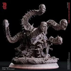 The False Hydra Miniature | Best Seller for Tabletop Gaming | 75mm Base