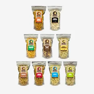 9-Pack Mixed Gourmet Flavored Popcorn - Bigfoot Popcorn