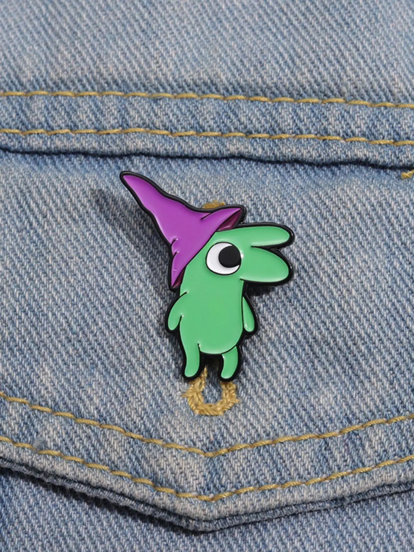 Cute Cartoon Design Brooch, Enamel Pin Hat Clip Suitable for Backpacks, Jeans, Scarves, Hats Decoration, Trendy All-match & Exquisite Brooch for Birthday Gift, Hat Pins, Alloy Brooch Pin
