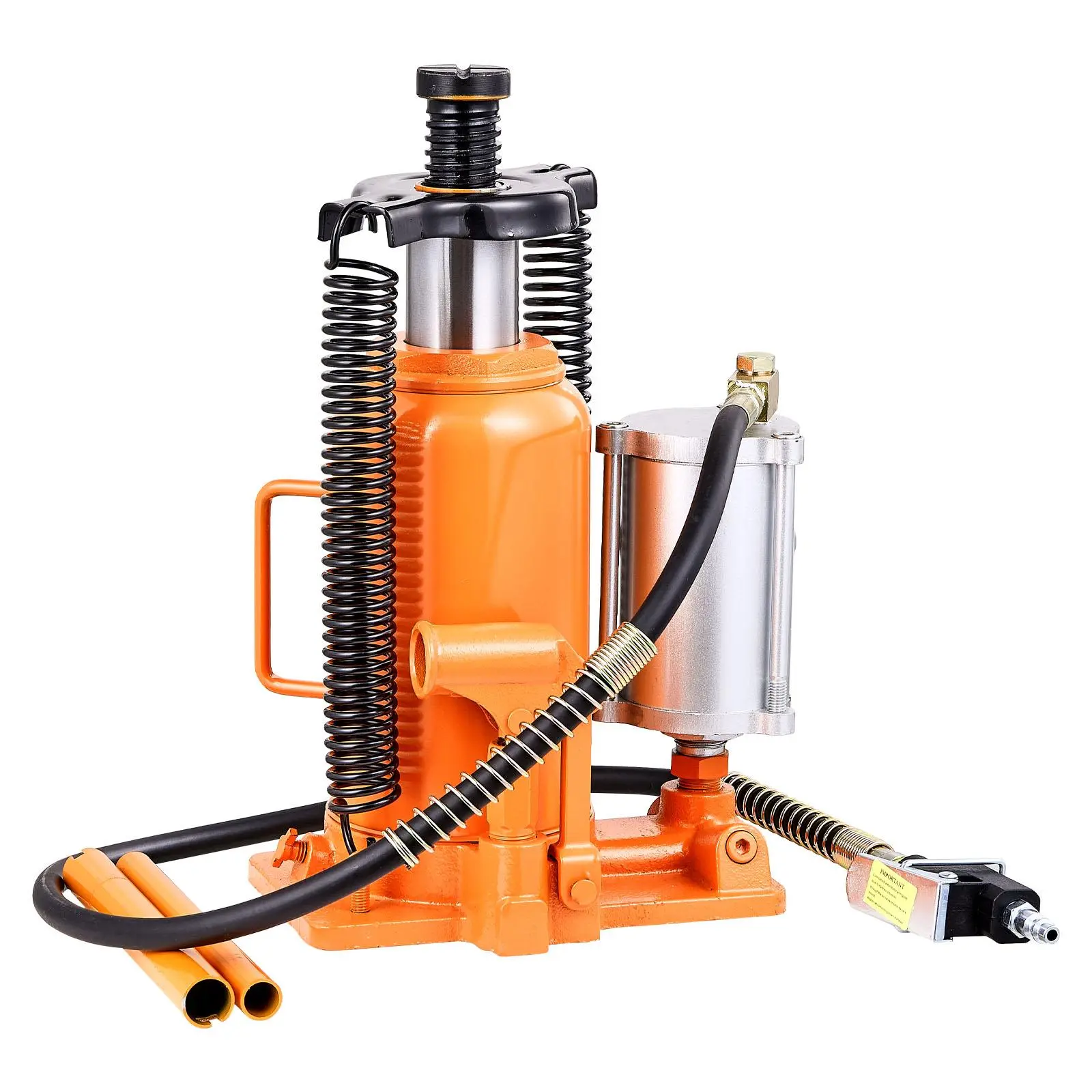 【summerfinds】VEVOR Hydraulic Bottle Jack, 12 ton bottle jack for car repair, 26,455 lbs Heavy-Duty Welded Jack with 8.1-15.7 In Lifting Range for Car, SUV, Pickup, Tractor, Agricultural Equipment - Orange,father'sdaygifts,car accessories