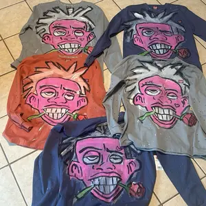 Art Costs LOVERBOY STREET summer Tees Casual Cropped Menswear Shirt