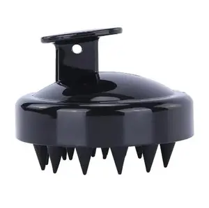 SCALP MASSAGER Shampoo HairBrush -Silicone Soft Bristles Hairbrush for Hair Care& Lather |Dry Scalp Head Scrubber
