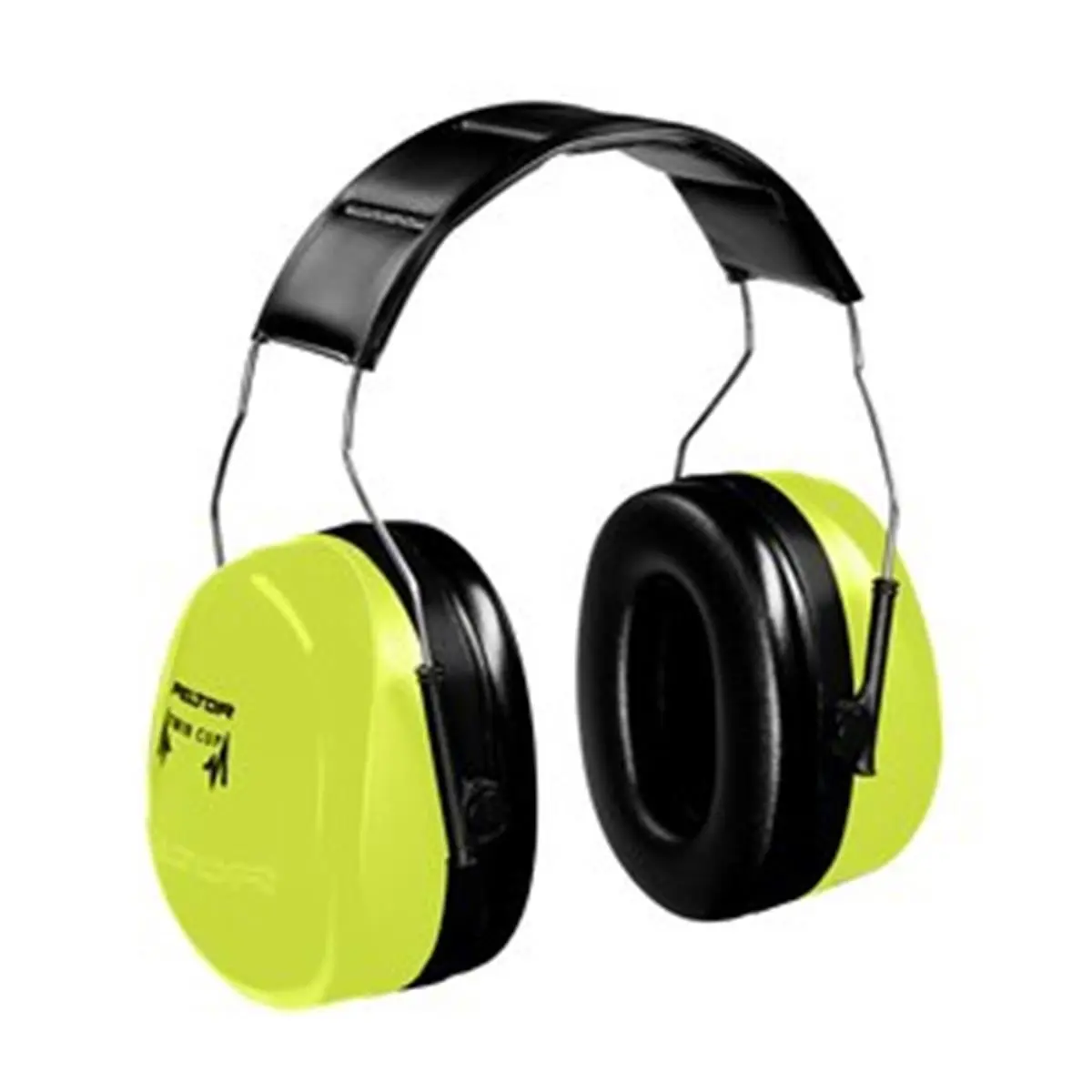 3M Commercial Tape Div. Peltor Optime H10AHV Over-the-Head Ear Protection Earmuffs - NRR 30 dB, 105 Hi-Viz Color, Foam-Filled Ear Cushions, Low-Pressure Fit, ABS Plastic, for Airport & Outdoor Work Safety Equipment