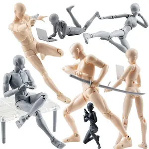 Artists Manikin Action Figure Drawing Model for Sketching Painting Drawing Human Mannequin Body Kun Doll Male Action Figure