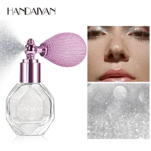 Handaiyan Highlighter Spray Bottle, Body Glitter Mist, High-Shine Airbag Sprayer, Radiant Makeup Enhancer, Beauty Essential