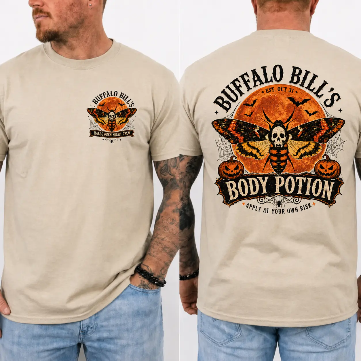 Ver 2 - Silence of The Lambs Shirt, Hannibal Lecter, Buffalo Shirt, Halloween Movie Tshirt, Unisex Tee