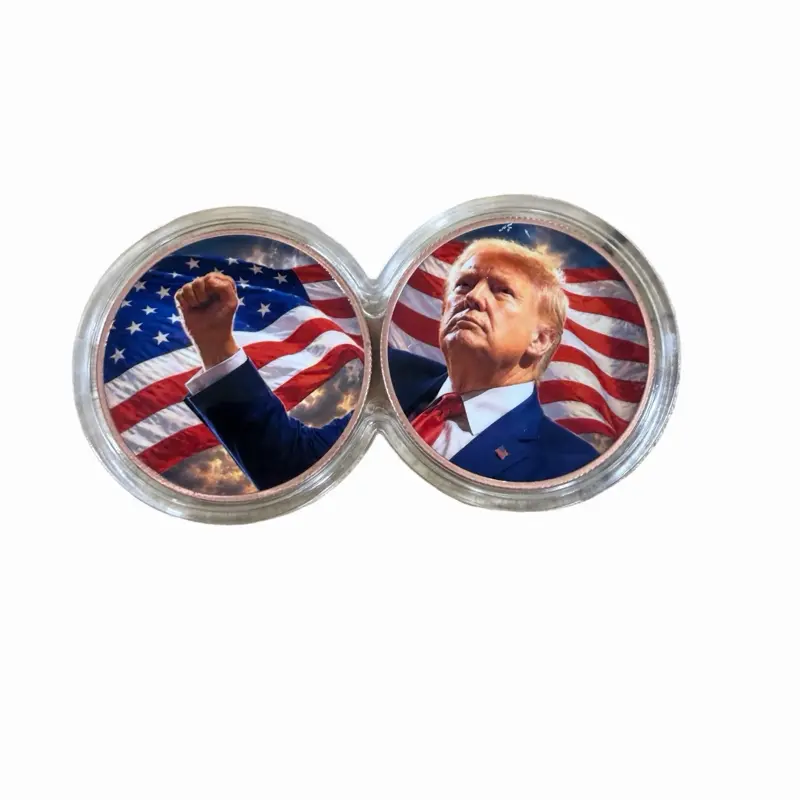 Trump (2) 1 oz copper rounds