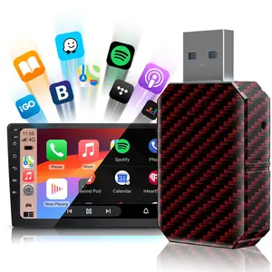The new 2026 Yurnlv Wireless Apple CarPlay Adapter in various colors can reliably convert wired Bluetooth car accessories into wireless connections.