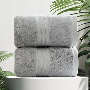 Extra Large Bath Towels - 2-Piece 35“x70“ Ultra Oversize 700 GSM 100% Cotton Bath Towels  -  Soft,Absorbent，Use for Spa, Hotel, Beach, Gym, Home Thick Lint Fluffy