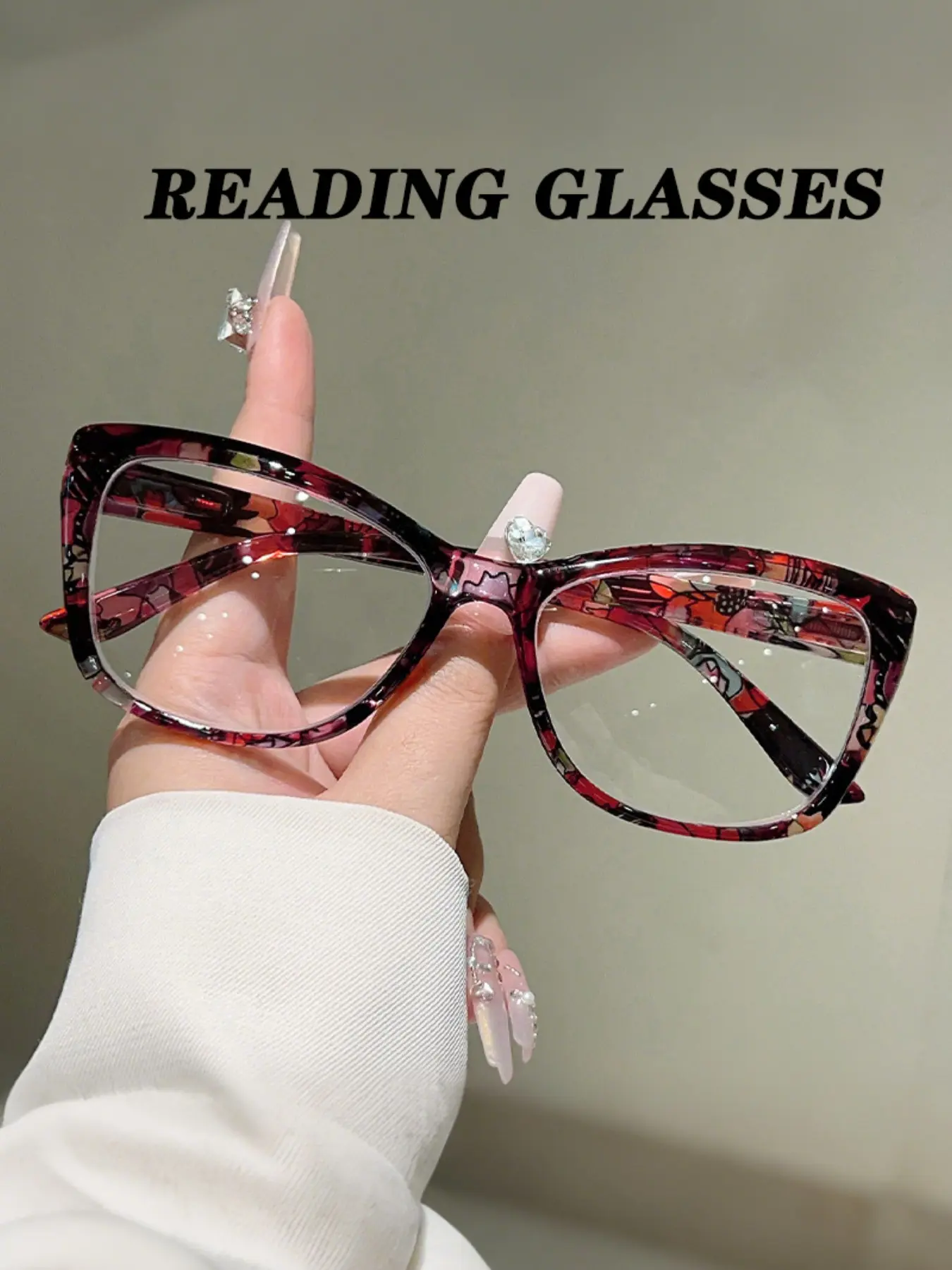Fashionable And Versatile Women's Presbyopia Glasses, Lightweight Oval Frame, Metal Hinge, Multiple Colors, Anti Glare Computer Reading Eyeglasses, Comfortable Fit, Gift for Elders, High Quality Eyewear