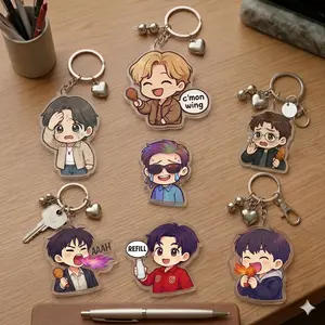 Chibi Come On Wing Acrylic Keychain, Gift for Fan