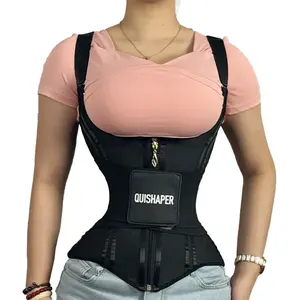 Waist Trainer Corset for Women Tummy Control Sport Girdle Hourglass Waist Cincher Body Shaper with Steel Boned