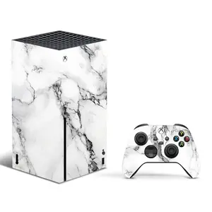 Vinyl Wrap Skin Marble Compatible with X-Box Series X +2 Controller Skins