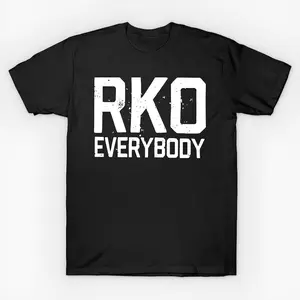 RKO everybody Short Sleeve black T-Shirt Casual Cool Classic