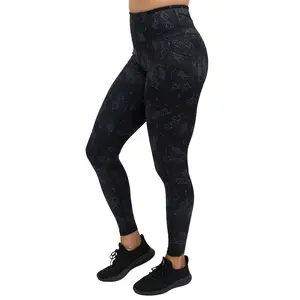 Roll With It Leggings Athletic Stretchy Material Elastic Waist Activewear