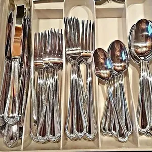 20 Piece Stainless Steel Flatware Set.
