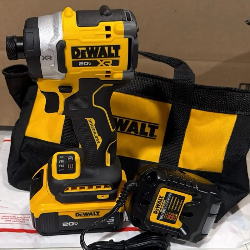 1/4” /po / pulg 3-speed high torque impact driver kit