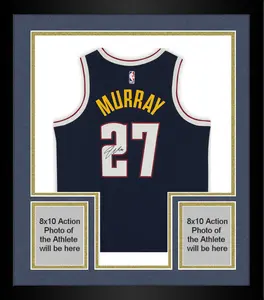 Framed Jamal Murray Denver Nuggets Autographed Nike 2021 Navy Icon Swingman Jersey - Fanatics Authentic Certified
