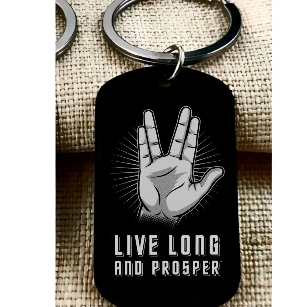 star Trek hot hand sign hot Keychain